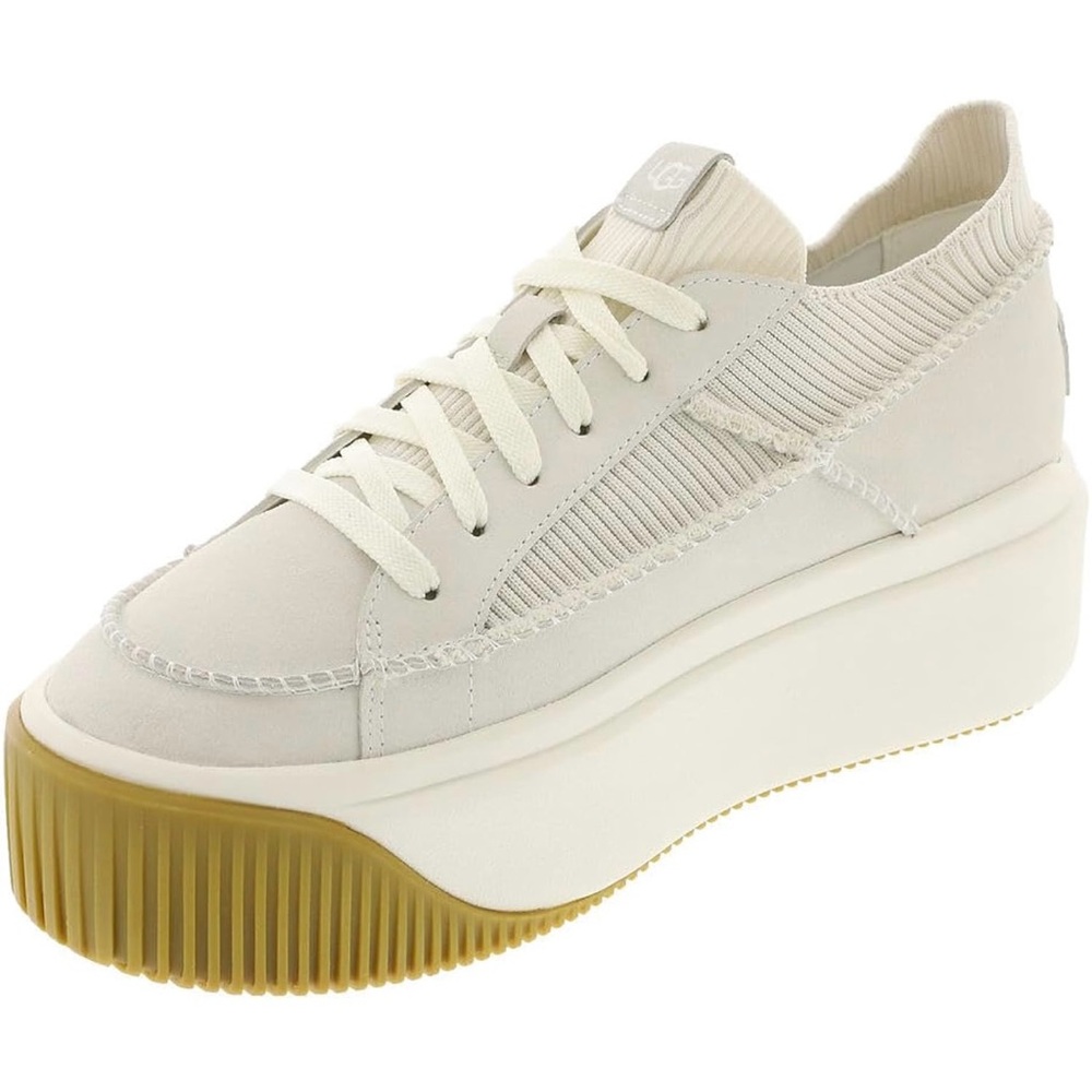 UGG Women's Off-White Platform Sneakers